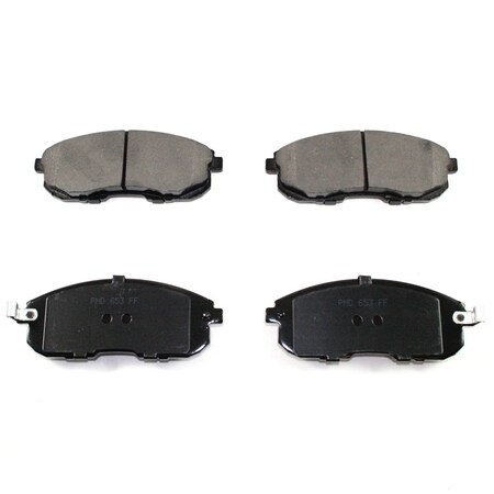 Pronto Dura Ceramic Brake Pads Front, Bp653C BP653C